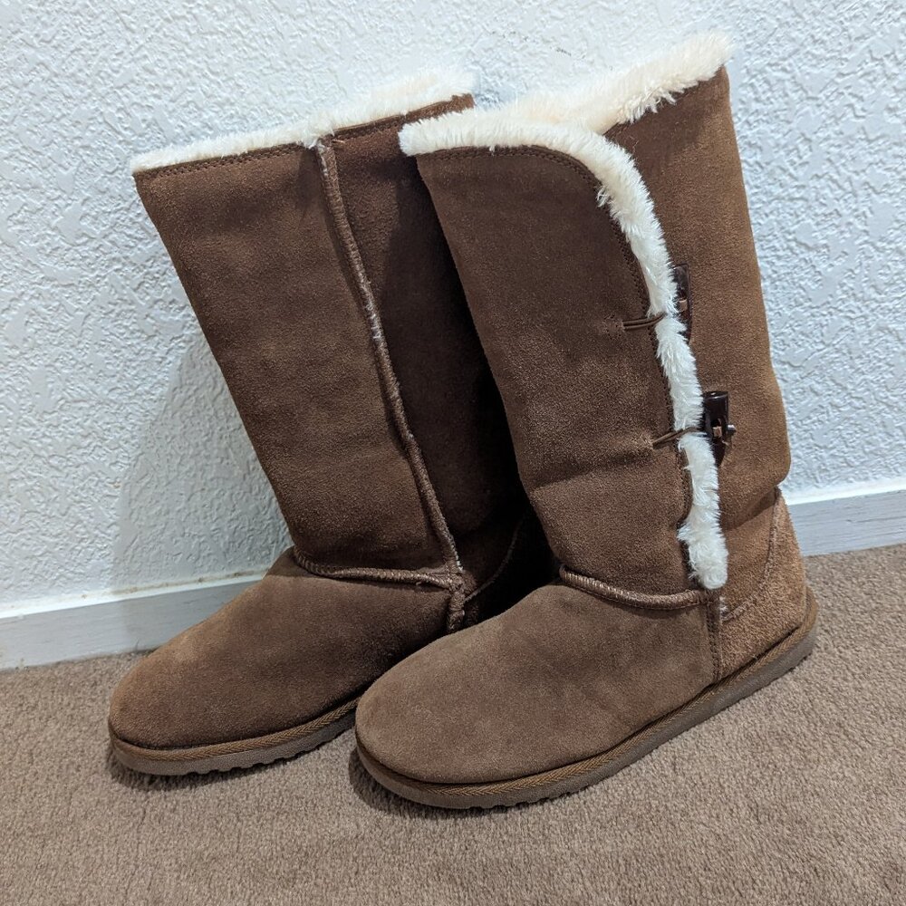 Ugg-style High Faux Sheepskin Boot